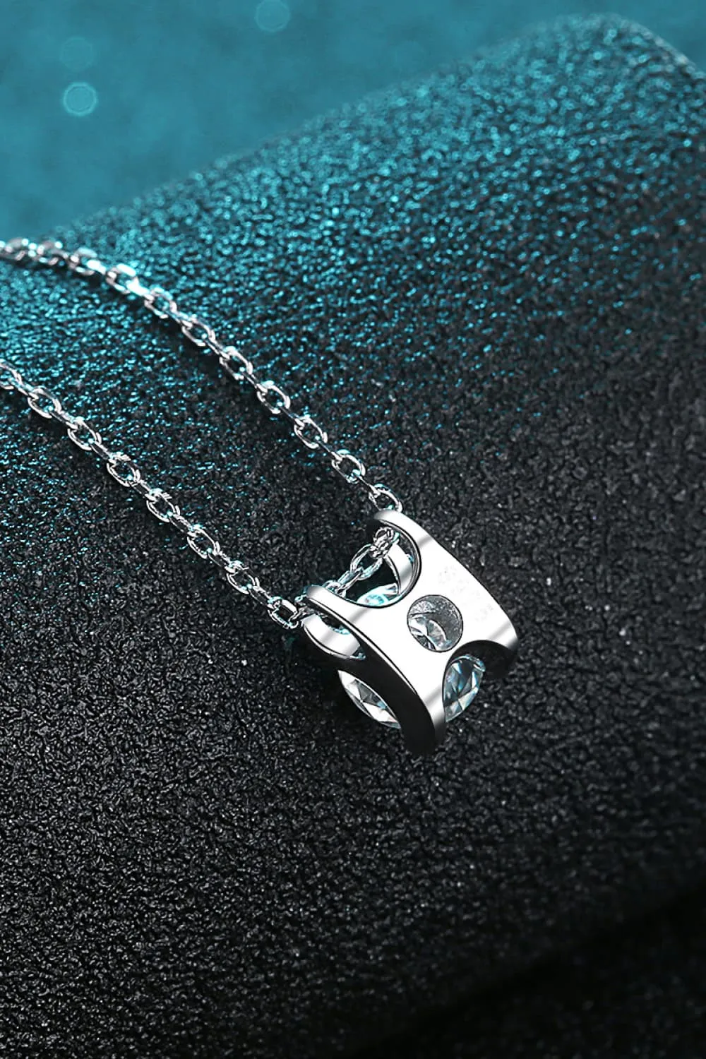 925 Sterling Silver Jewelry Moissanite 925 Sterling Silver Necklace