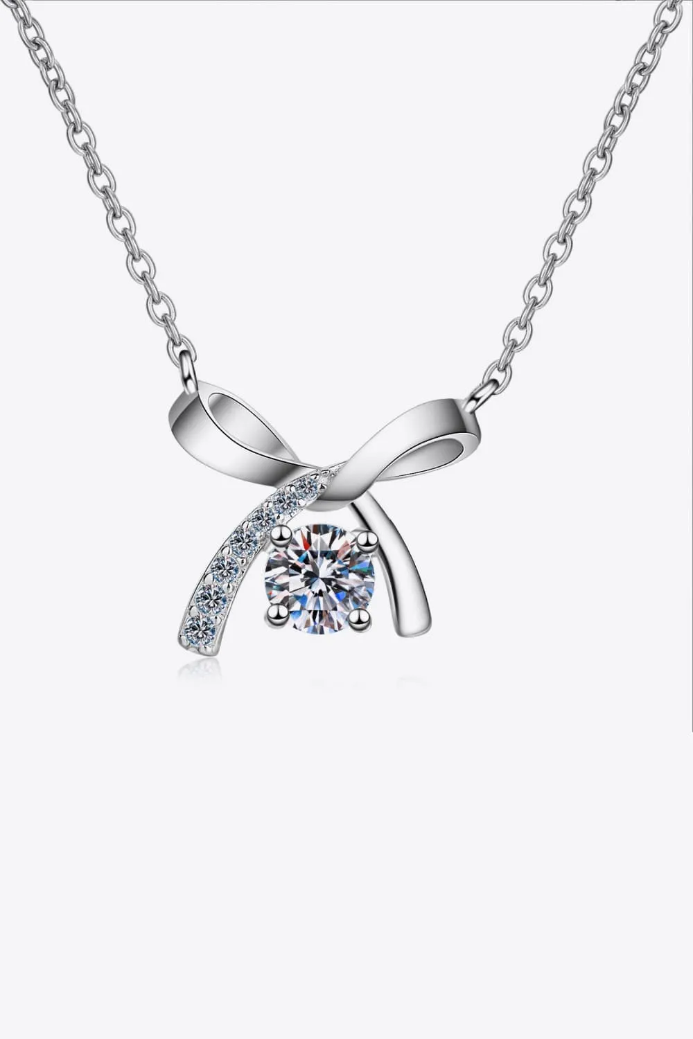 925 Sterling Silver Jewelry Moissanite 925 Sterling Silver Necklace