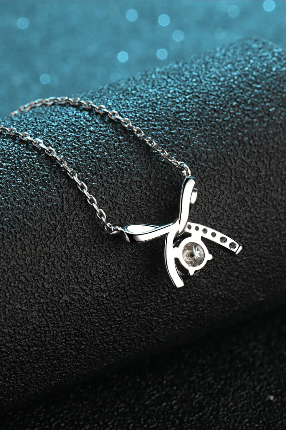 925 Sterling Silver Jewelry Moissanite 925 Sterling Silver Necklace
