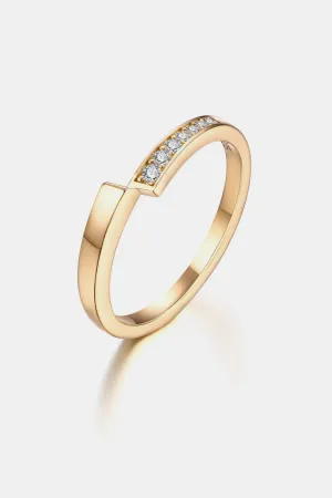 925 Sterling Silver Jewelry Moissanite 925 Sterling Silver Ring