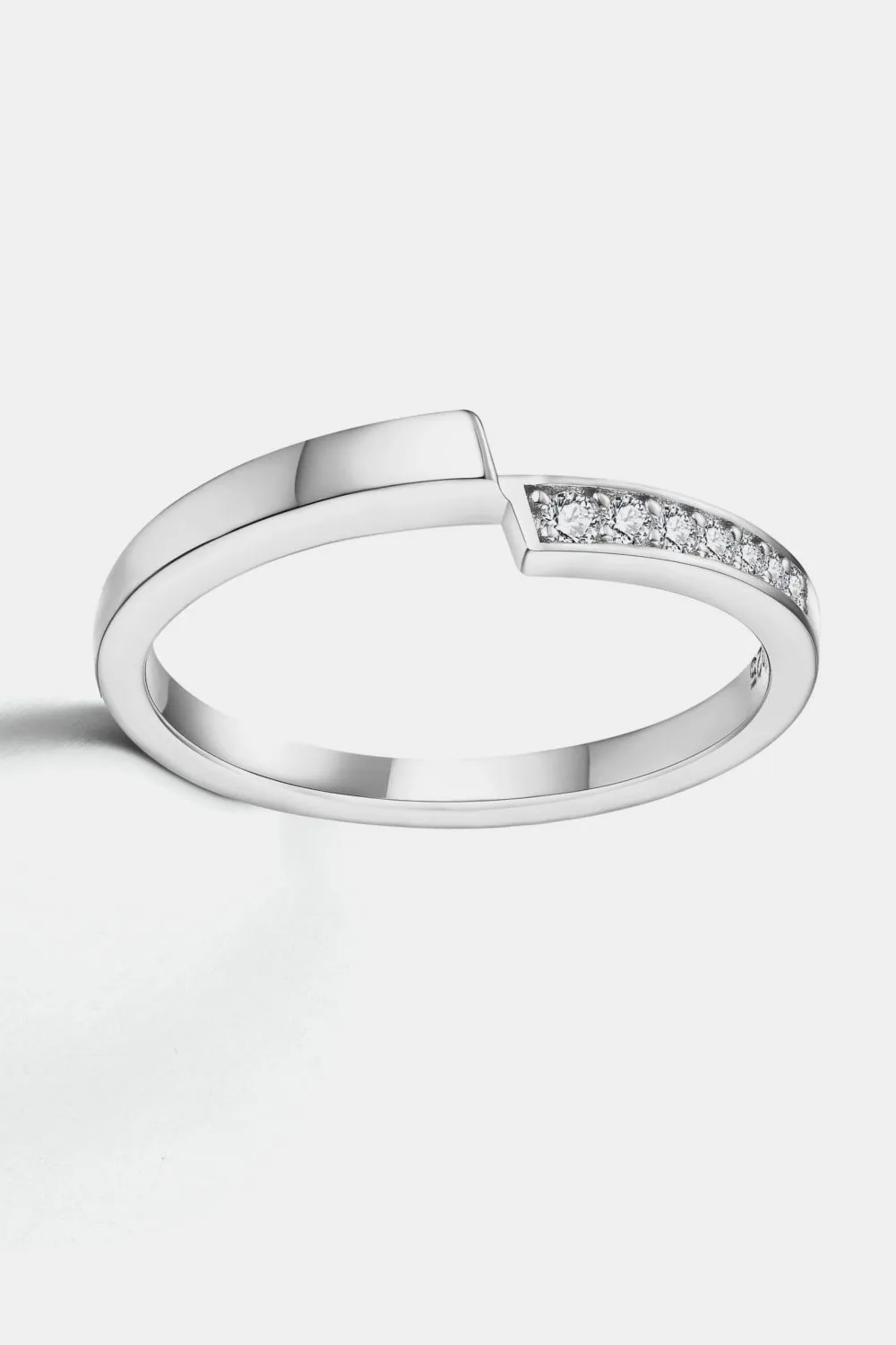 925 Sterling Silver Jewelry Moissanite 925 Sterling Silver Ring