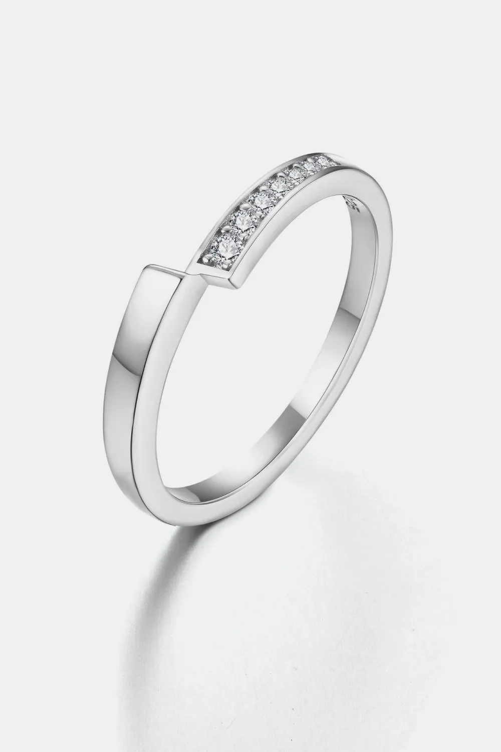 925 Sterling Silver Jewelry Moissanite 925 Sterling Silver Ring