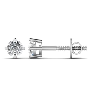 925 Sterling Silver Jewelry Moissanite Studs in 925 Sterling Silver