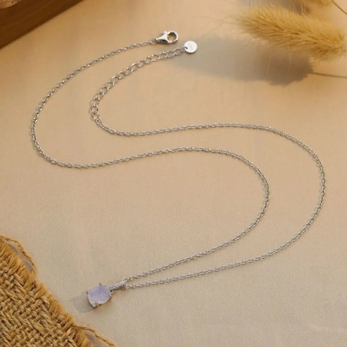 925 Sterling Silver Jewelry Moonstone 925 Sterling Silver Necklace