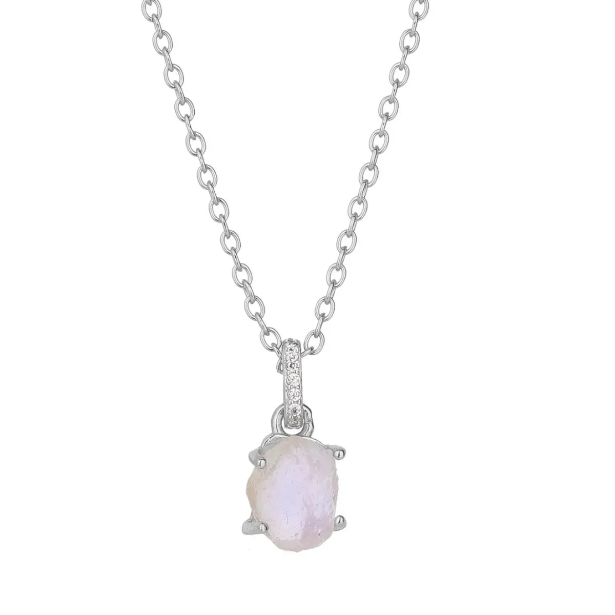 925 Sterling Silver Jewelry Moonstone 925 Sterling Silver Necklace
