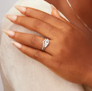 925 Sterling Silver Jewelry Tare Bride Set in 925 Sterling Silver Bride Set