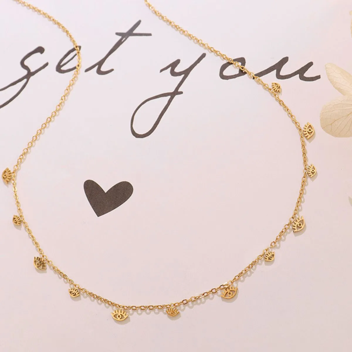 925 Sterling Silver Jewelry Titanium Steel Charm Necklace