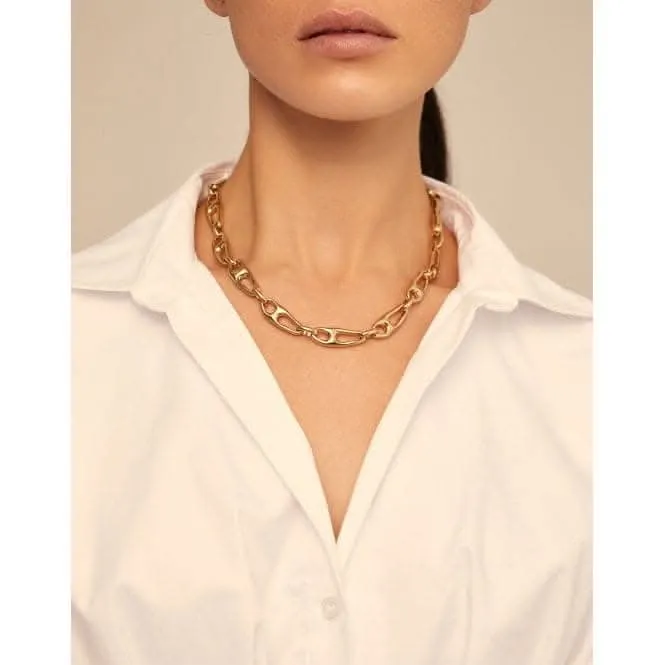 Be The Only One Golden Metal Necklace Unode50 Jewelry And Accessories