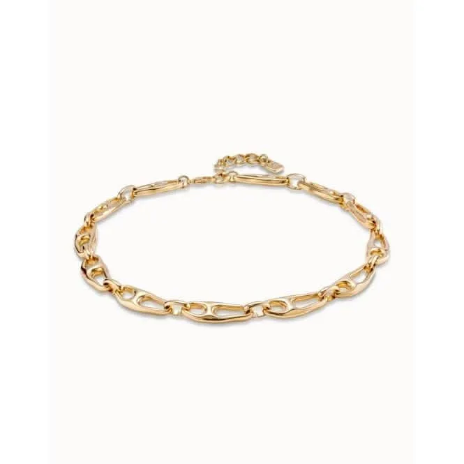 Be The Only One Golden Metal Necklace Unode50 Jewelry And Accessories