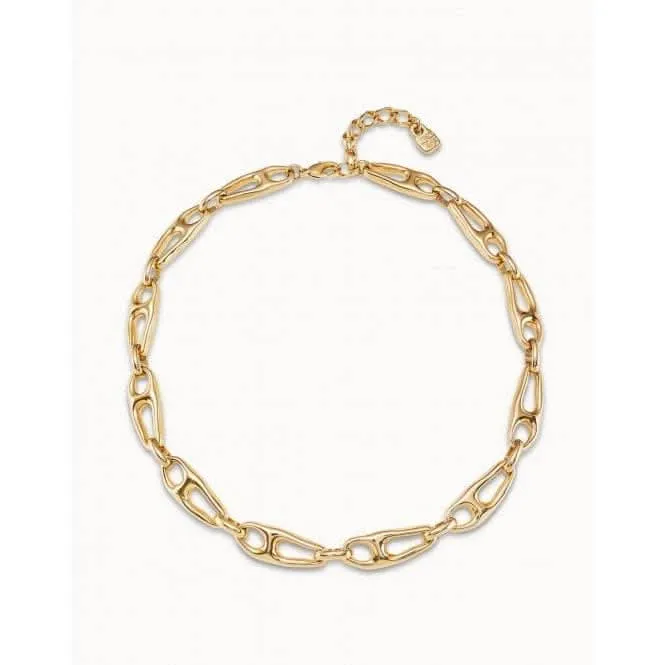 Be The Only One Golden Metal Necklace Unode50 Jewelry And Accessories