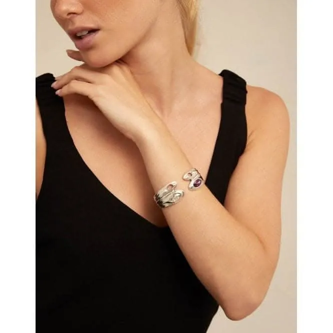 Blossom Multicolor Metal Faceted Crystal Bracelet Unode50 Jewelry And Accessories