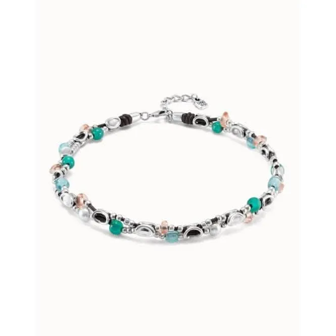 Charming Multicolor Crystal Artisan Glass Necklace Unode50 Jewelry And Accessories