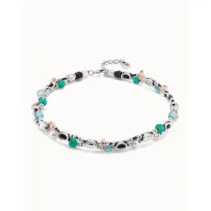 Charming Multicolor Crystal Artisan Glass Necklace Unode50 Jewelry And Accessories