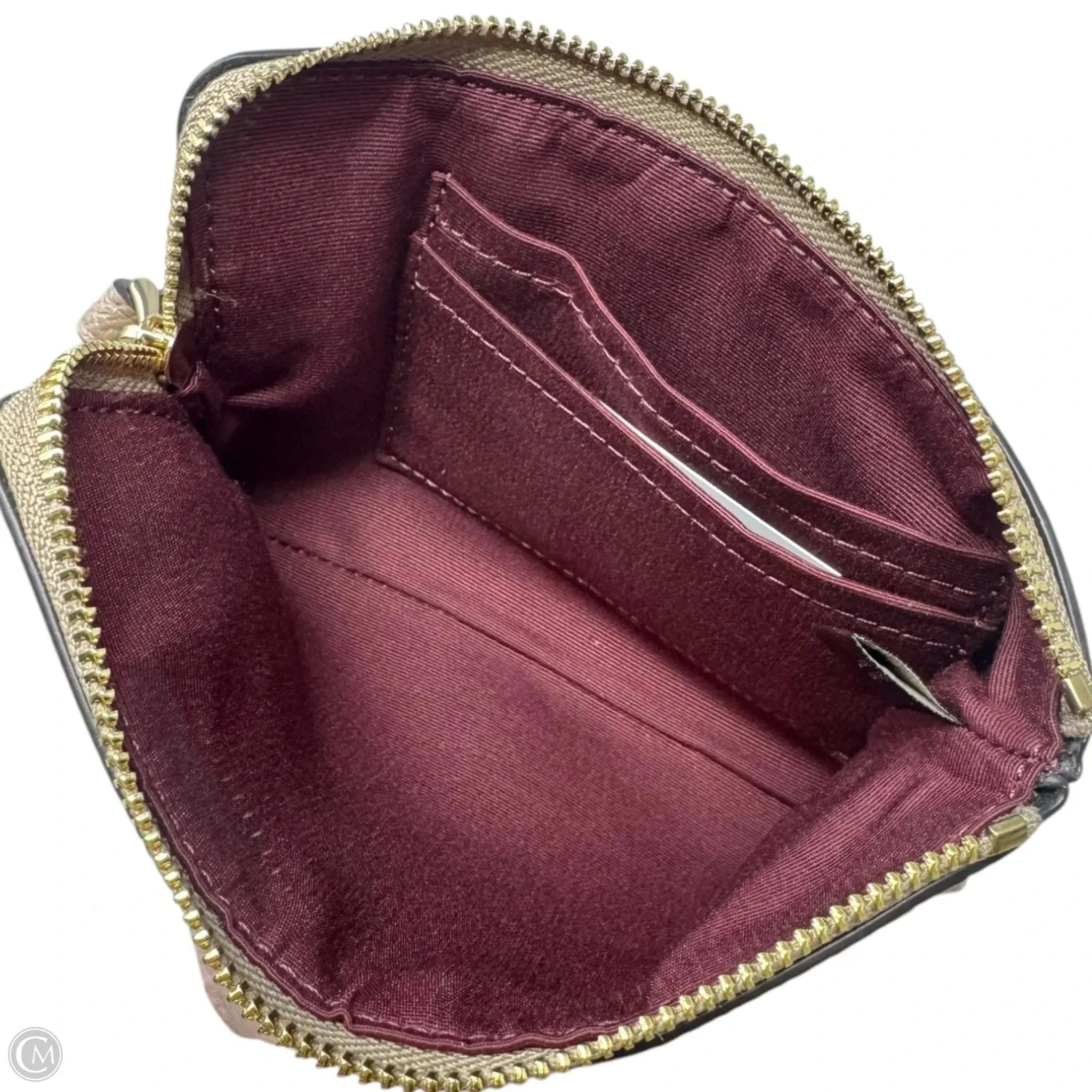 Coach Bags Corner Zip Wristlet Designer By Coach, Size: Small