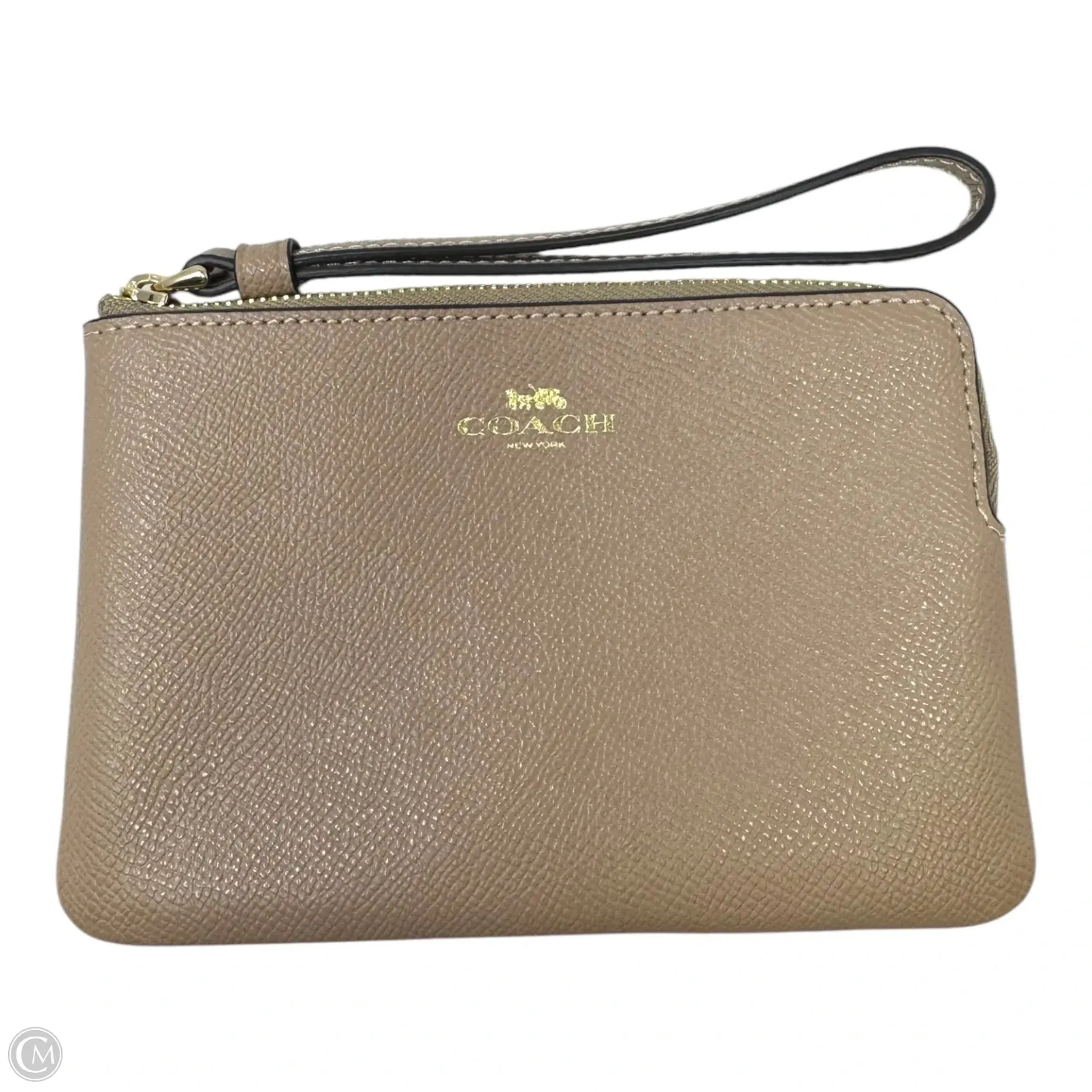Coach Bags Corner Zip Wristlet Designer By Coach, Size: Small