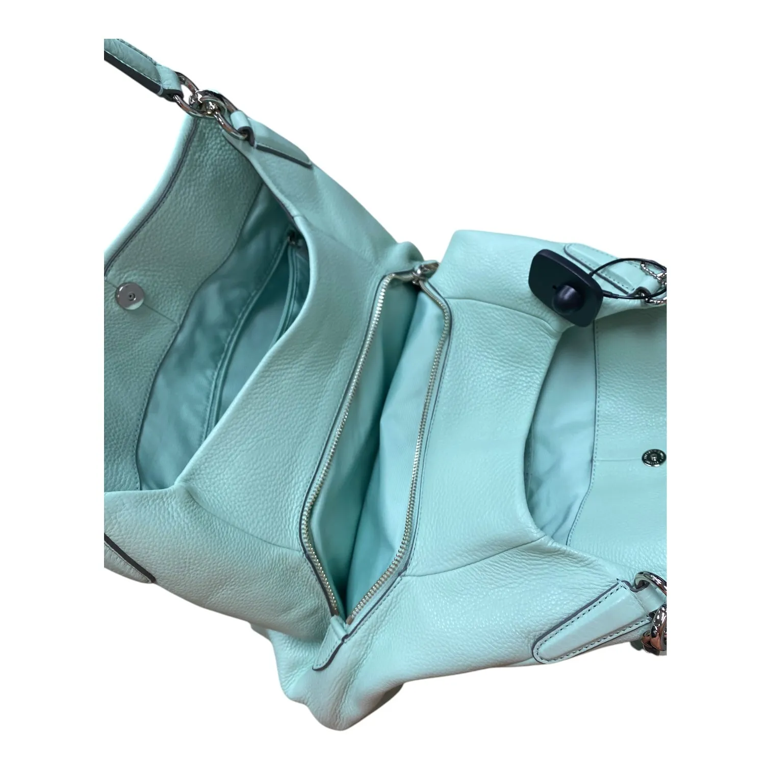 Coach Bags Handbag Designer By Coach In Green & Grey, Size:Large