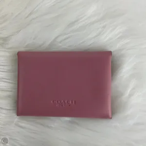 Coach Bags Wallet Designer By Coach, Size: Small