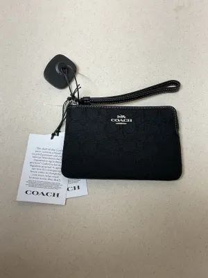Coach Bags Wristlet Designer By Coach In Black, Size:Medium