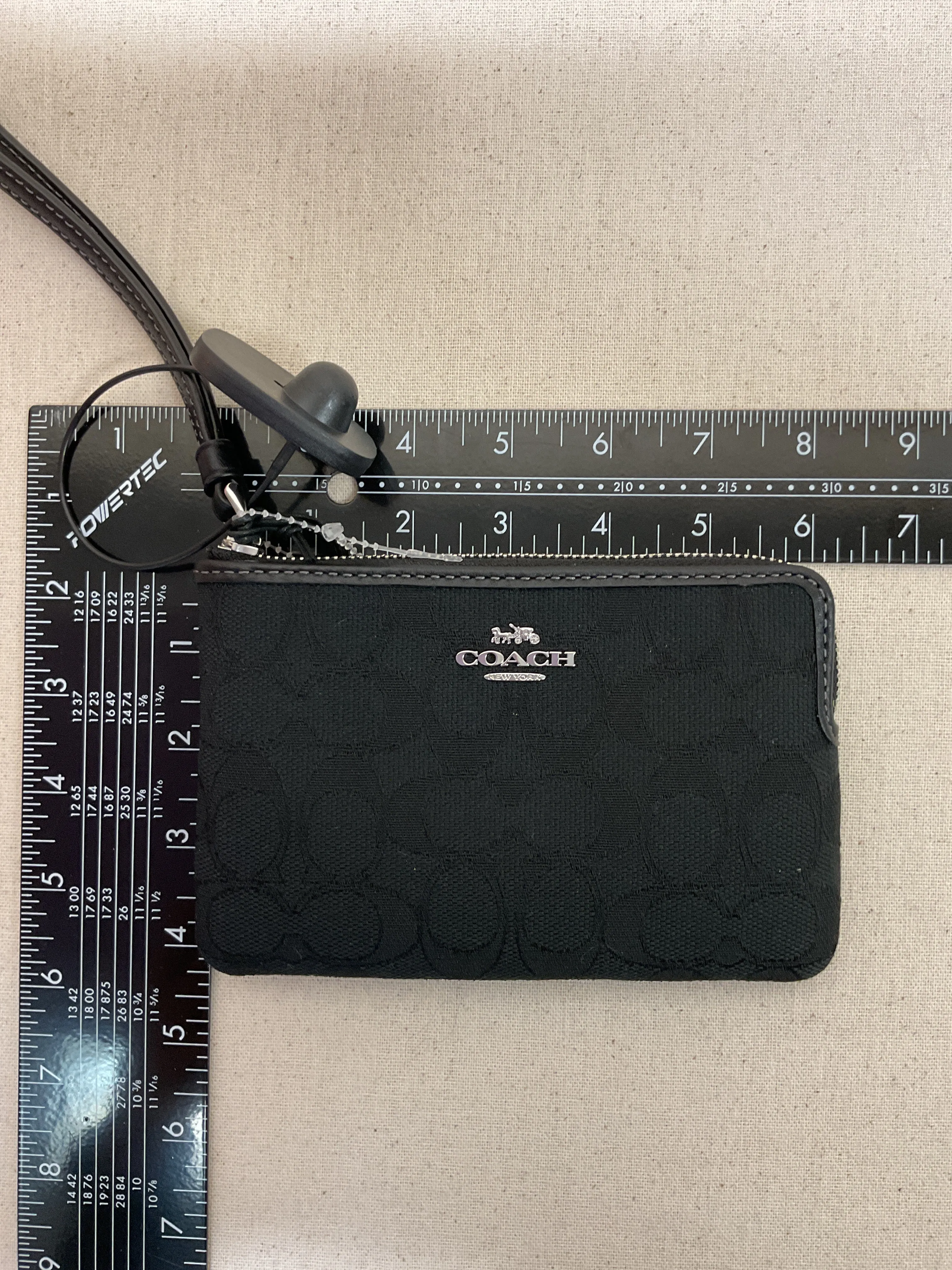 Coach Bags Wristlet Designer By Coach In Black, Size:Medium