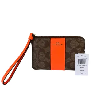 Coach Bags Wristlet Designer By Coach In Bronze, Size:Small