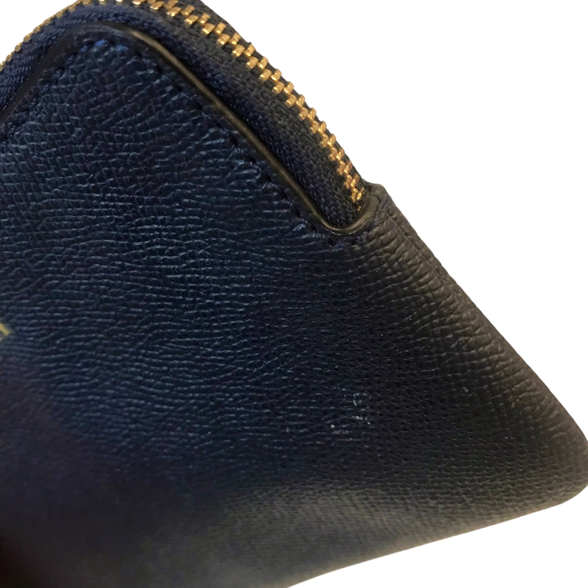 Coach Bags Wristlet Designer By Coach In Navy, Size:Small