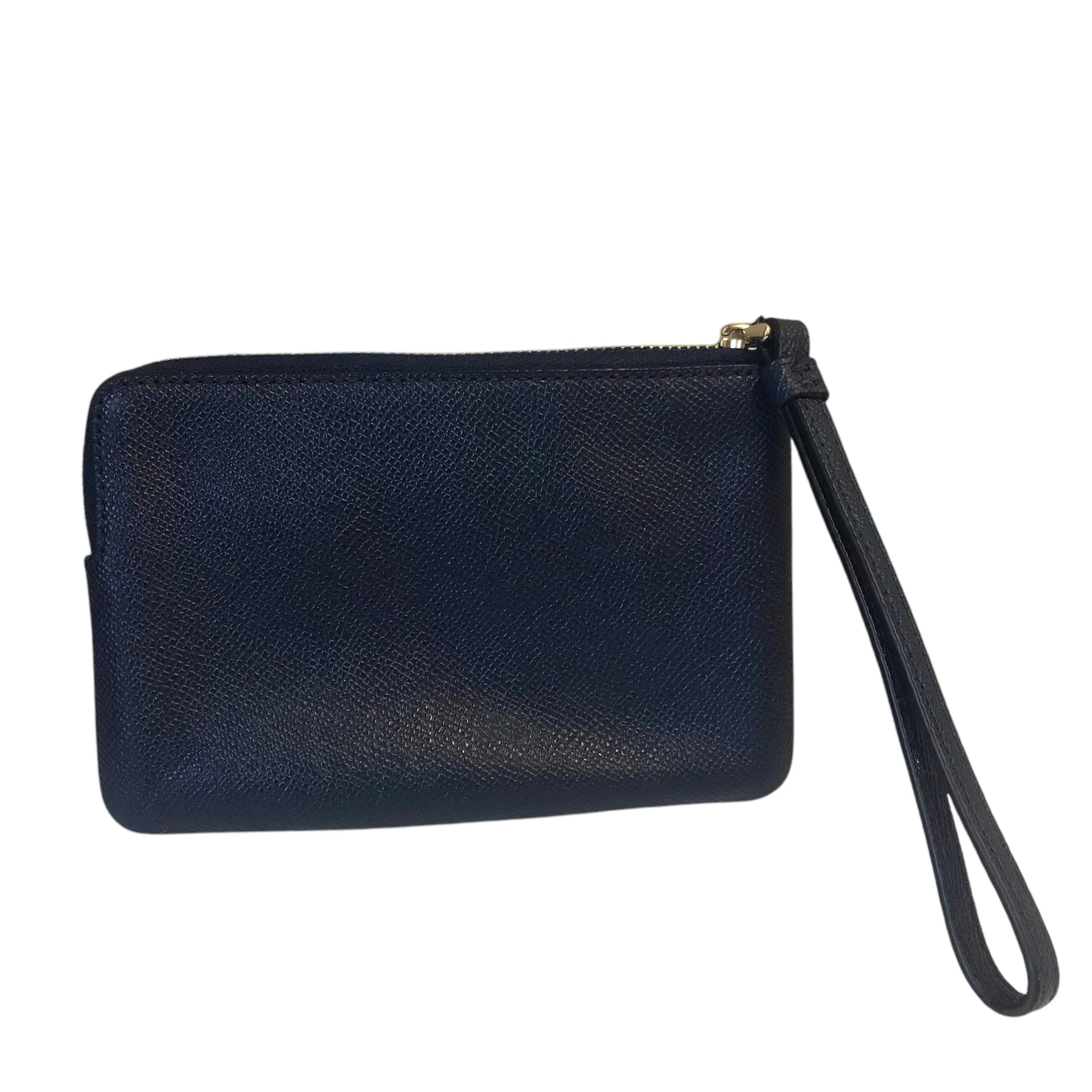 Coach Bags Wristlet Designer By Coach In Navy, Size:Small