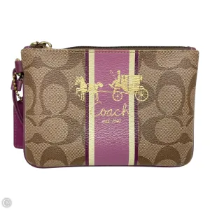 Coach Bags Wristlet Designer By Coach, Size: Small