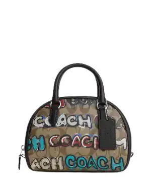 Coach Coach X Mint   Serf Sydney Satchel In Signature Canvas Coach Bags
