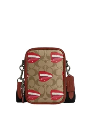 Coach Coach X Tom Wesselmann Stanton Crossbody In Signature Canvas Coach Bags