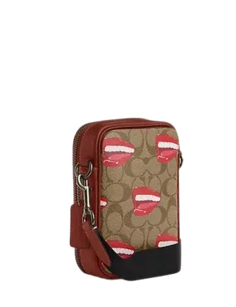 Coach Coach X Tom Wesselmann Stanton Crossbody In Signature Canvas Coach Bags