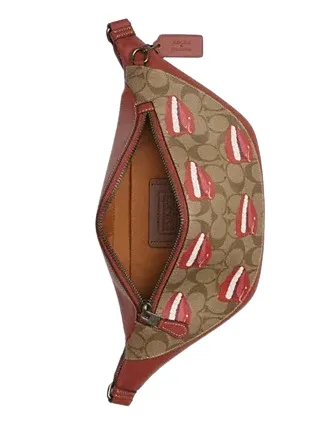 Coach Coach X Tom Wesselmann Warren Belt Bag In Signature Canvas Coach Bags