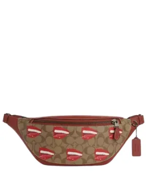 Coach Coach X Tom Wesselmann Warren Belt Bag In Signature Canvas Coach Bags
