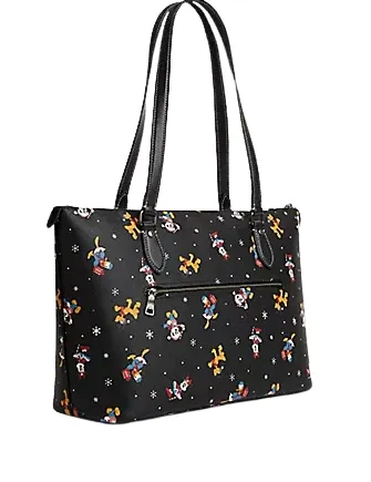 Coach Disney X Coach Gallery Tote With Holiday Print Coach Bags