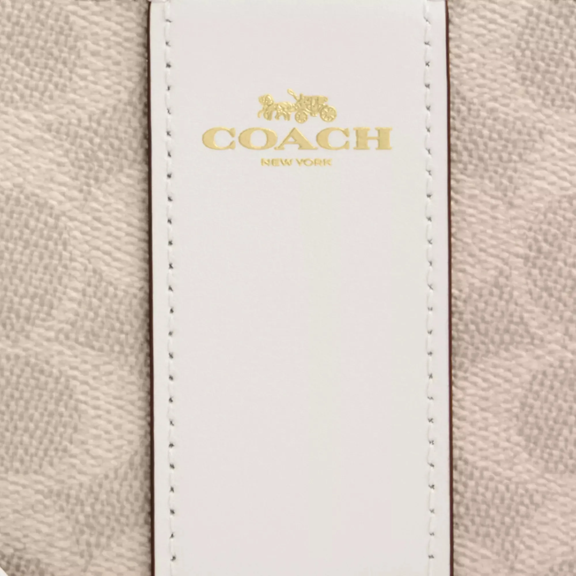 Coach Outlet Corner Zip Wristlet In Signature Canvas With Stripe COACH Outlet Bags