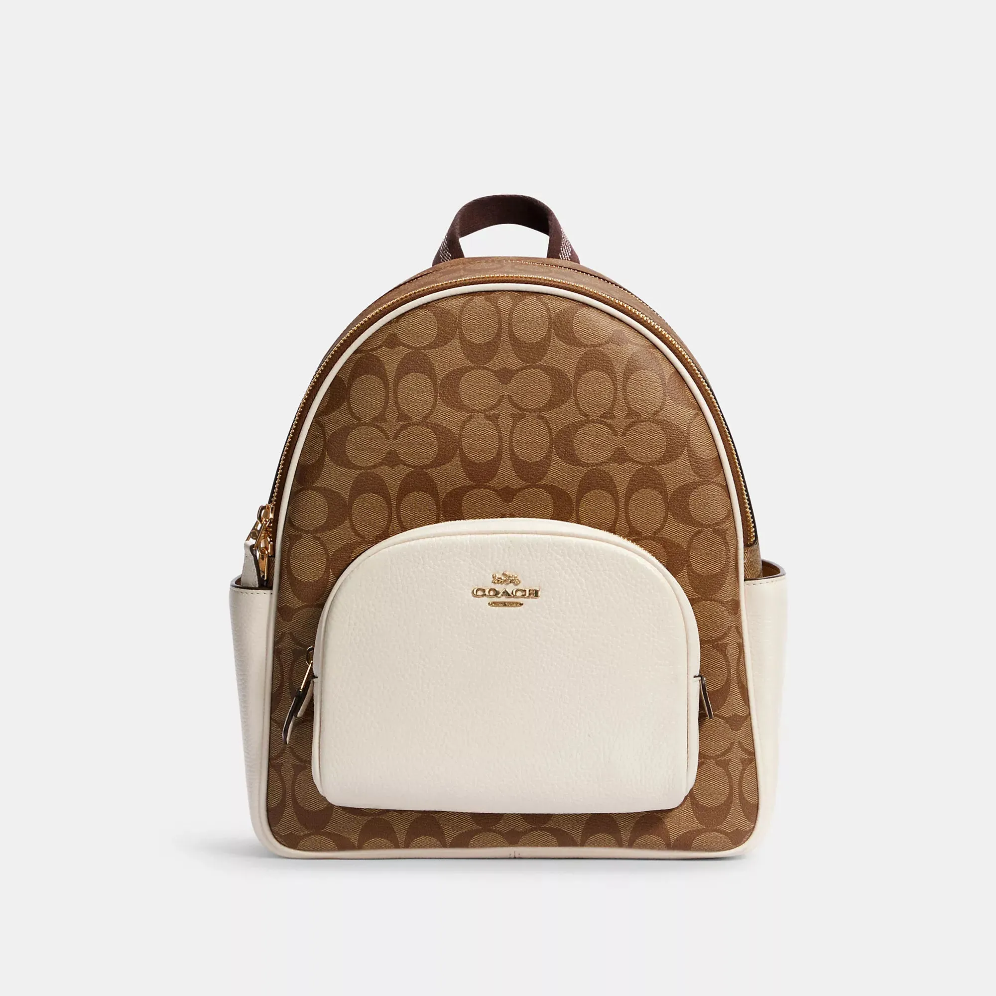 Coach Outlet Court Backpack In Signature Canvas COACH Outlet Bags