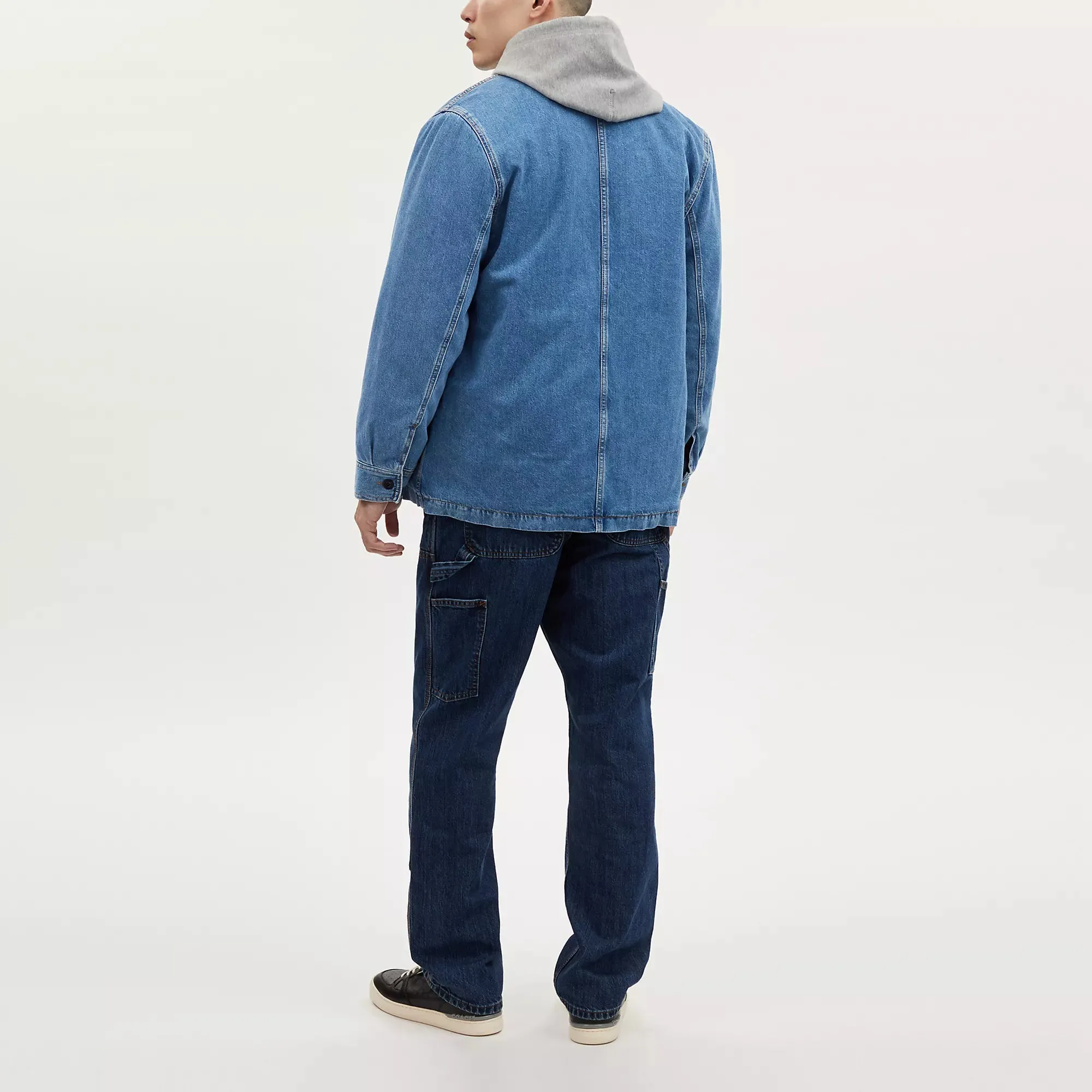 Coach Outlet Denim Overshirt COACH Outlet Bags