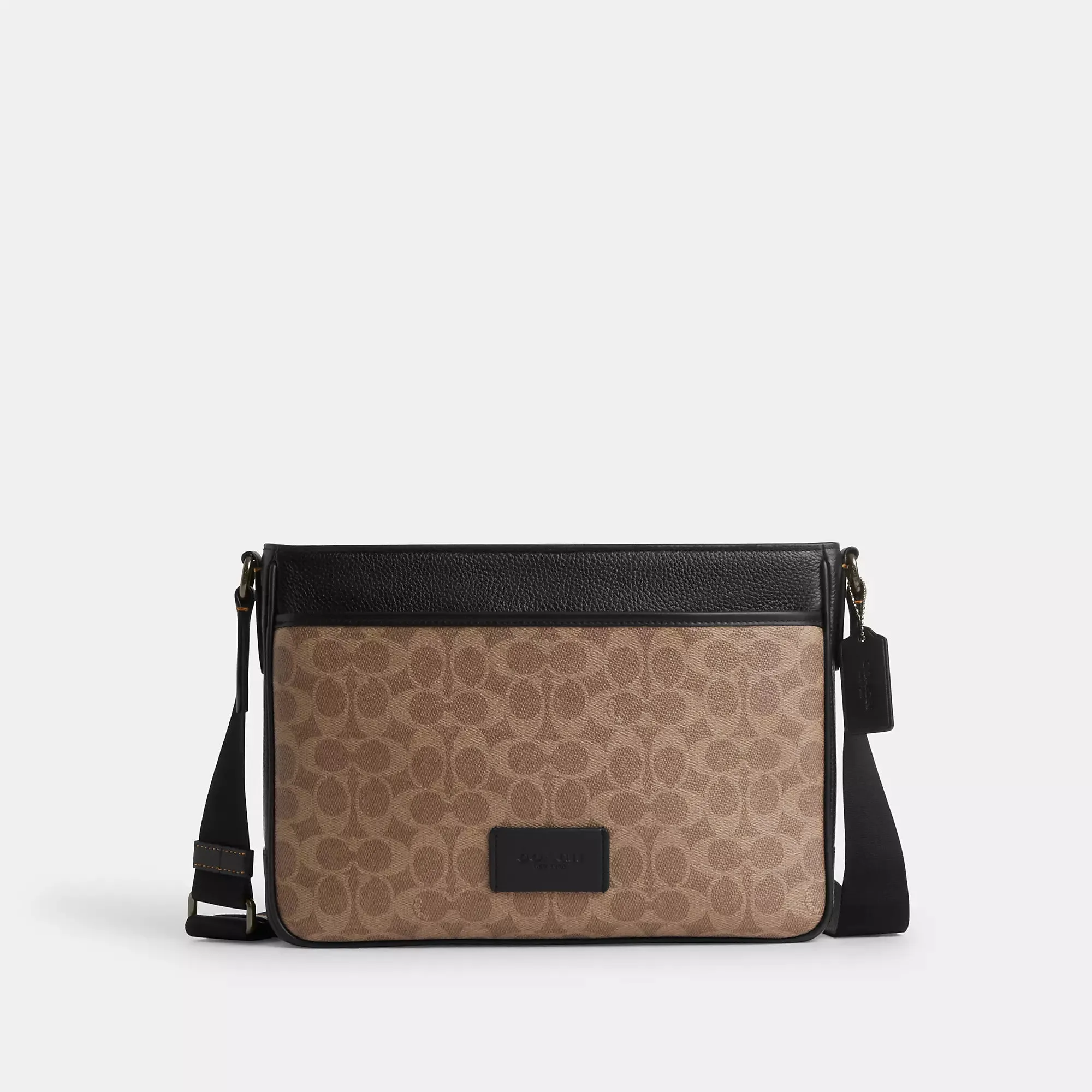 Coach Outlet District Crossbody Bag In Signature Canvas COACH Outlet Bags