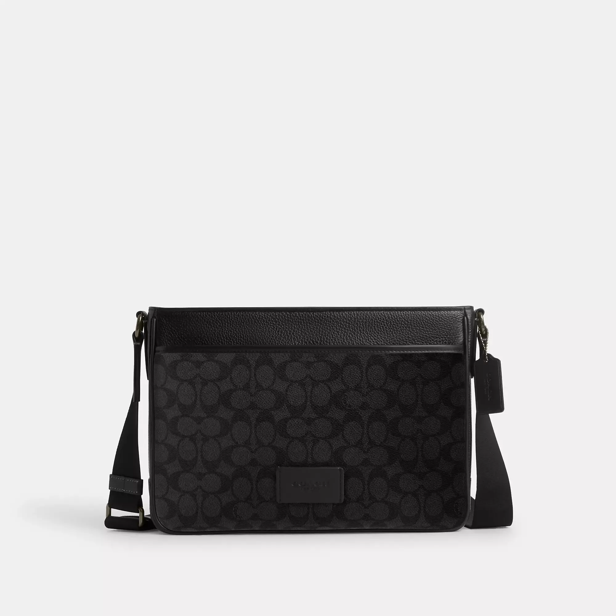 Coach Outlet District Crossbody Bag In Signature Canvas COACH Outlet Bags