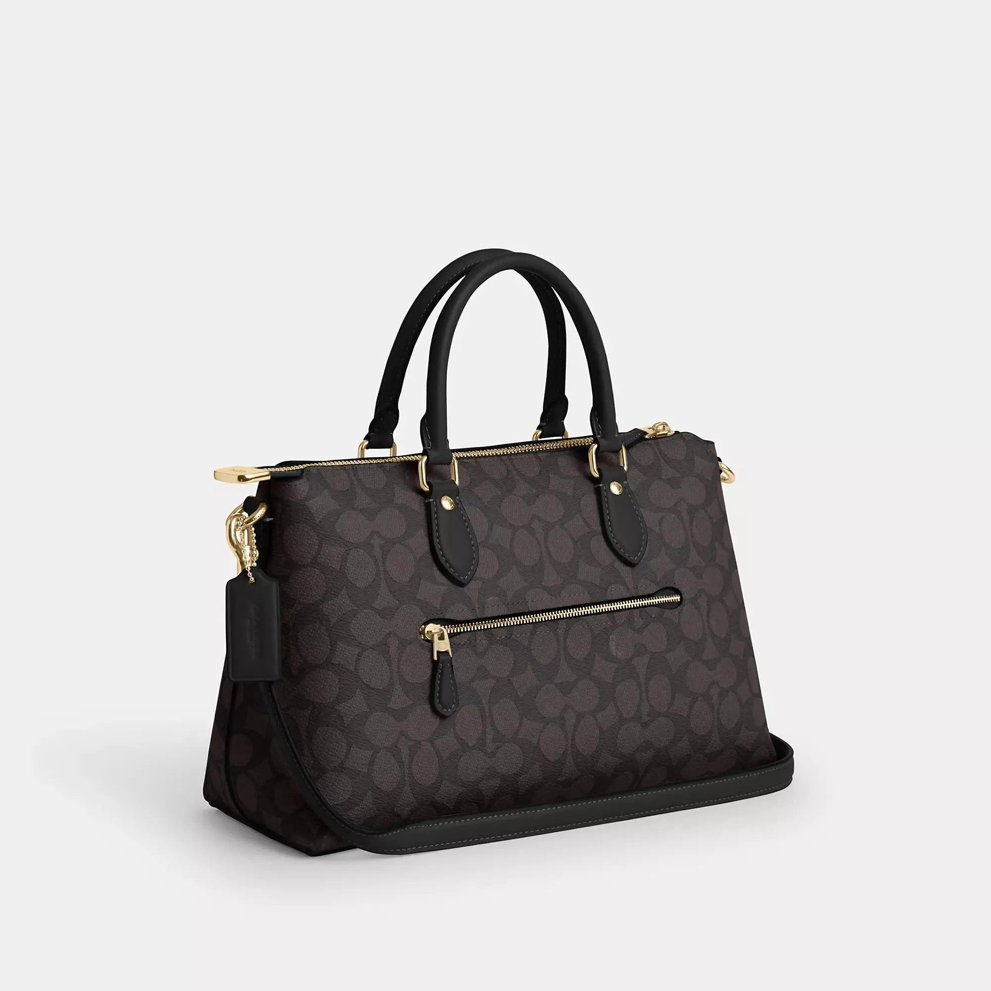 Coach Outlet Georgia Satchel Bag In Signature Canvas COACH Outlet Bags