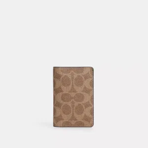Coach Outlet Id Wallet In Signature Canvas COACH Outlet Bags