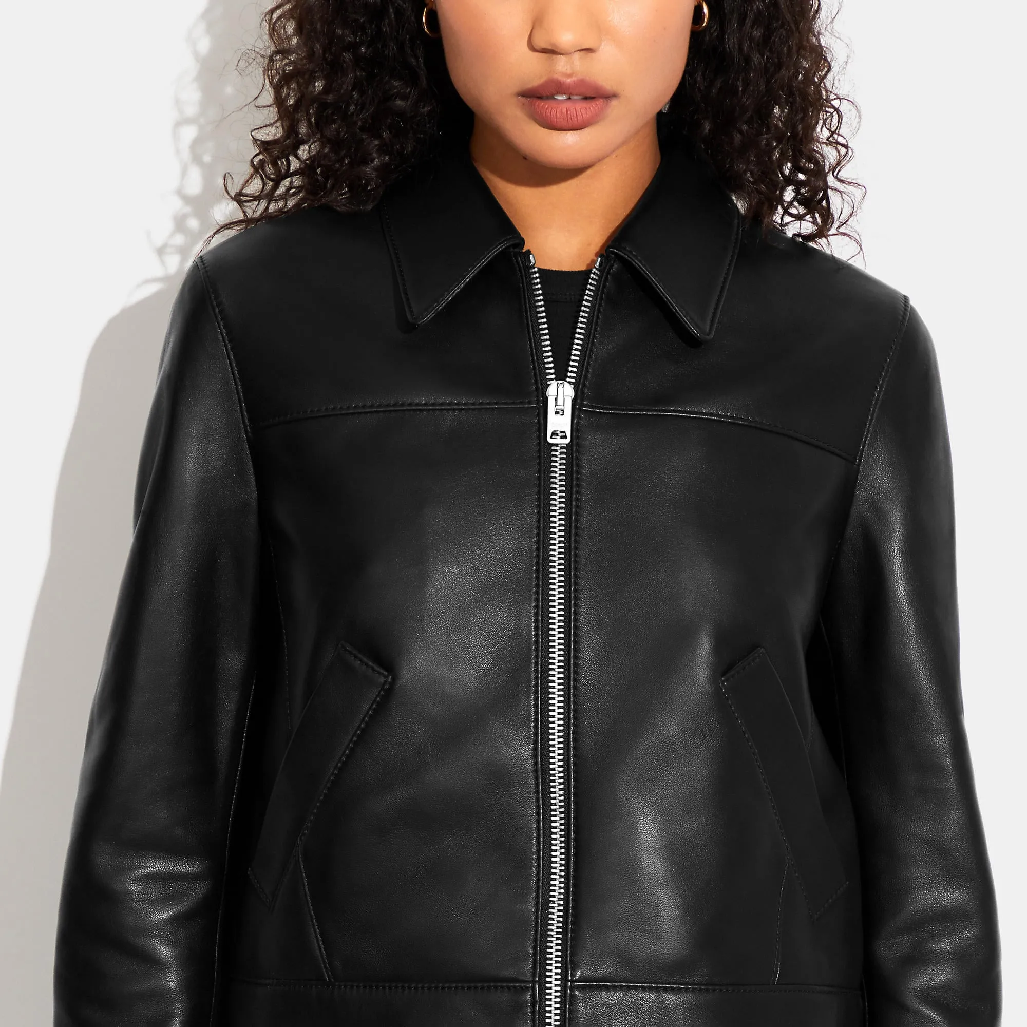 Coach Outlet Leather Jacket COACH Outlet Bags