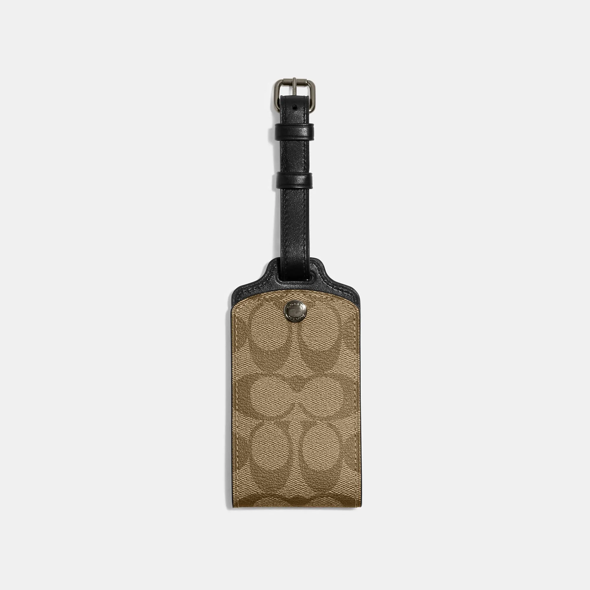 Coach Outlet Luggage Tag In Signature Canvas COACH Outlet Bags