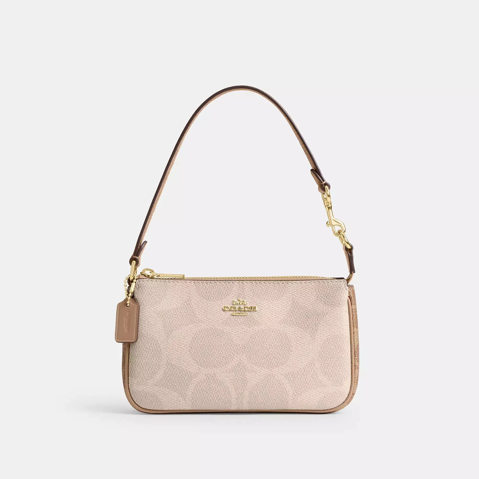 Coach Outlet Nolita 19 In Blocked Signature Canvas COACH Outlet Bags