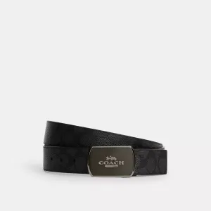 Coach Outlet Plaque Buckle Cut To Size Reversible Belt, 38 Mm COACH Outlet Bags