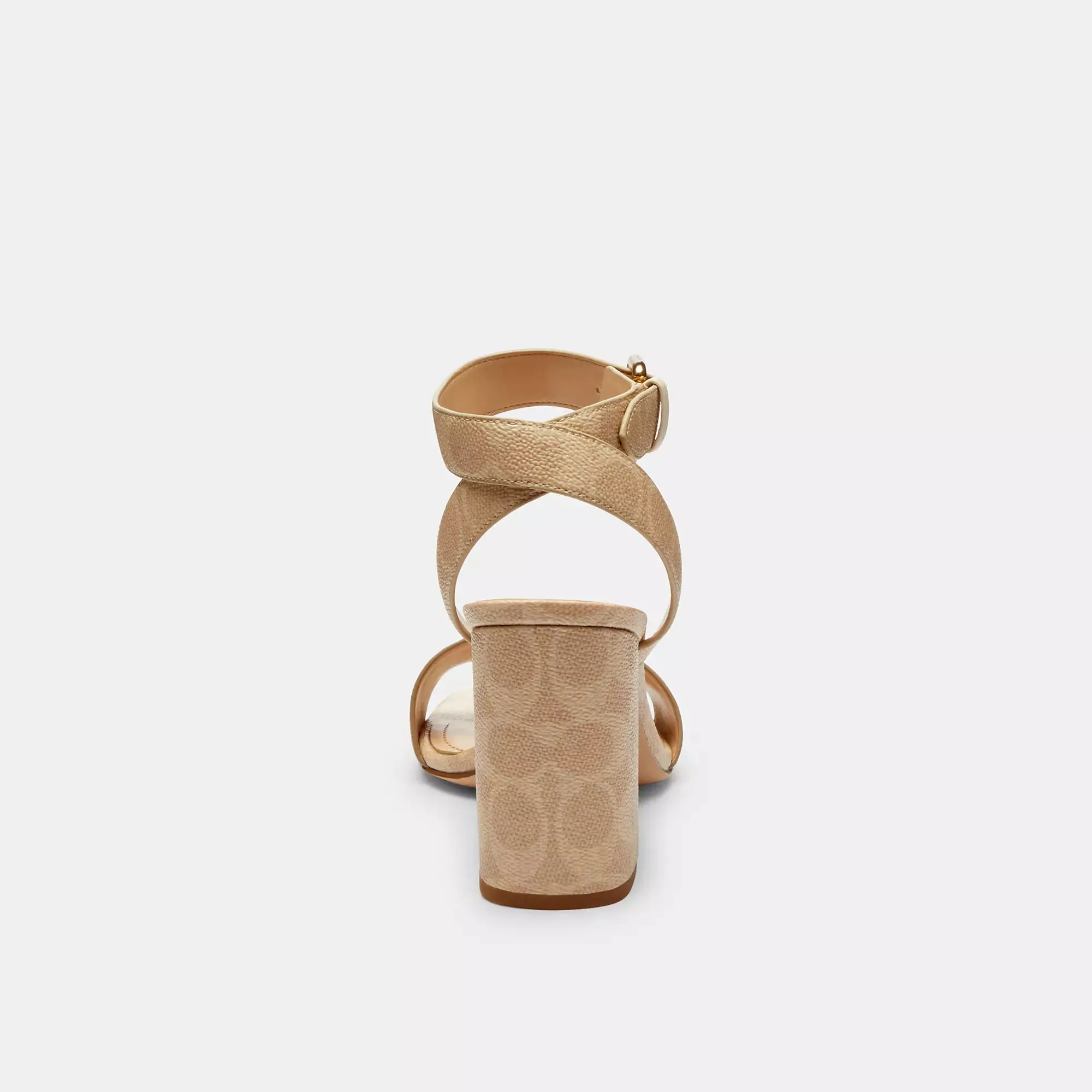 Coach Outlet Shelby Sandal In Signature Canvas COACH Outlet Bags