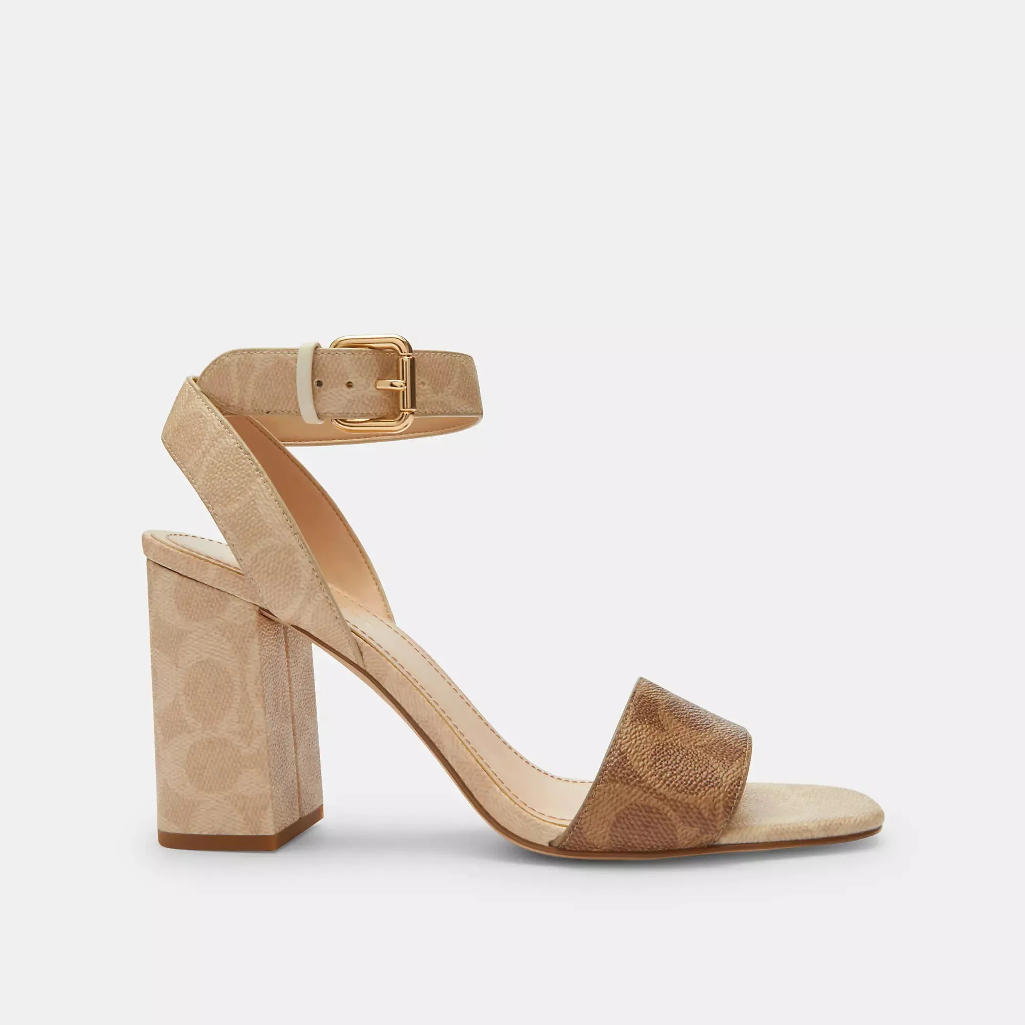 Coach Outlet Shelby Sandal In Signature Canvas COACH Outlet Bags
