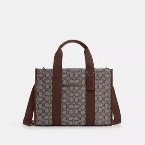 Coach Outlet Smith Tote Bag In Signature Jacquard COACH Outlet Bags