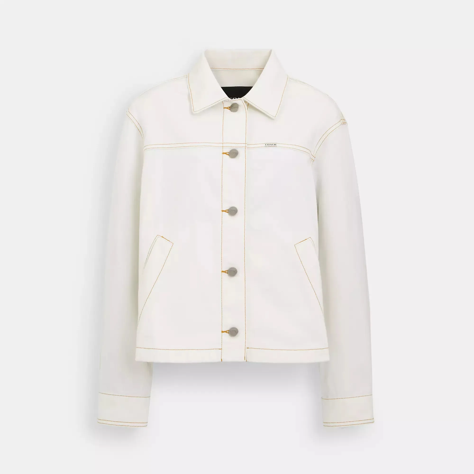 Coach Outlet Twill Utility Jacket In Organic Cotton And Recycled Polyester COACH Outlet Bags
