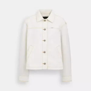 Coach Outlet Twill Utility Jacket In Organic Cotton And Recycled Polyester COACH Outlet Bags