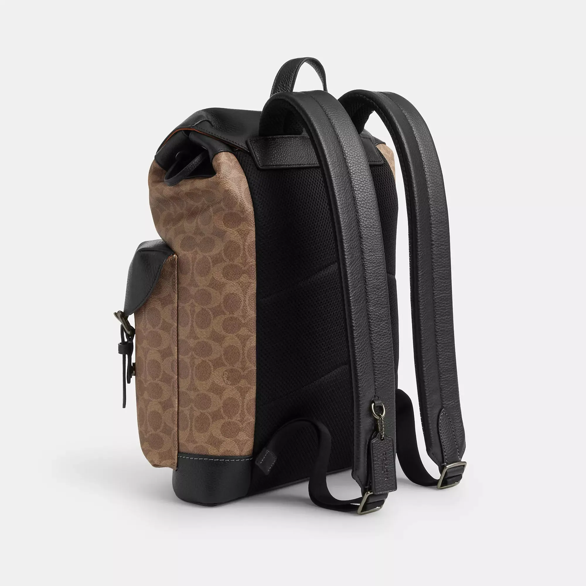 Coach Outlet Warner Backpack In Signature Canvas COACH Outlet Bags